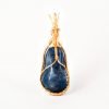 Dumortierite pendant