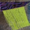 Party Sleeves Paars Zebra/Neon Geel