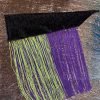 Party Sleeves Zwart Glitter/Paars & Neon Geel